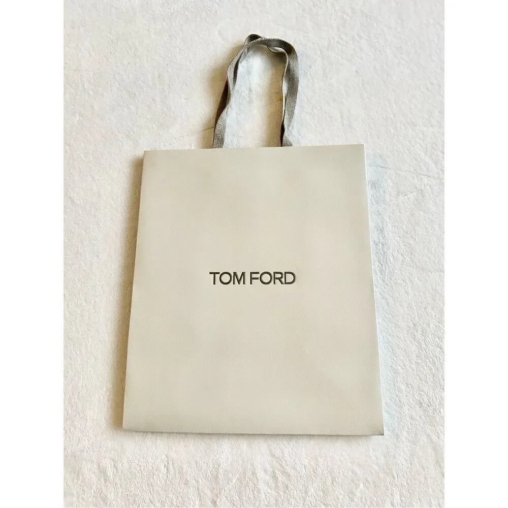 Tom Ford light gray gift bag